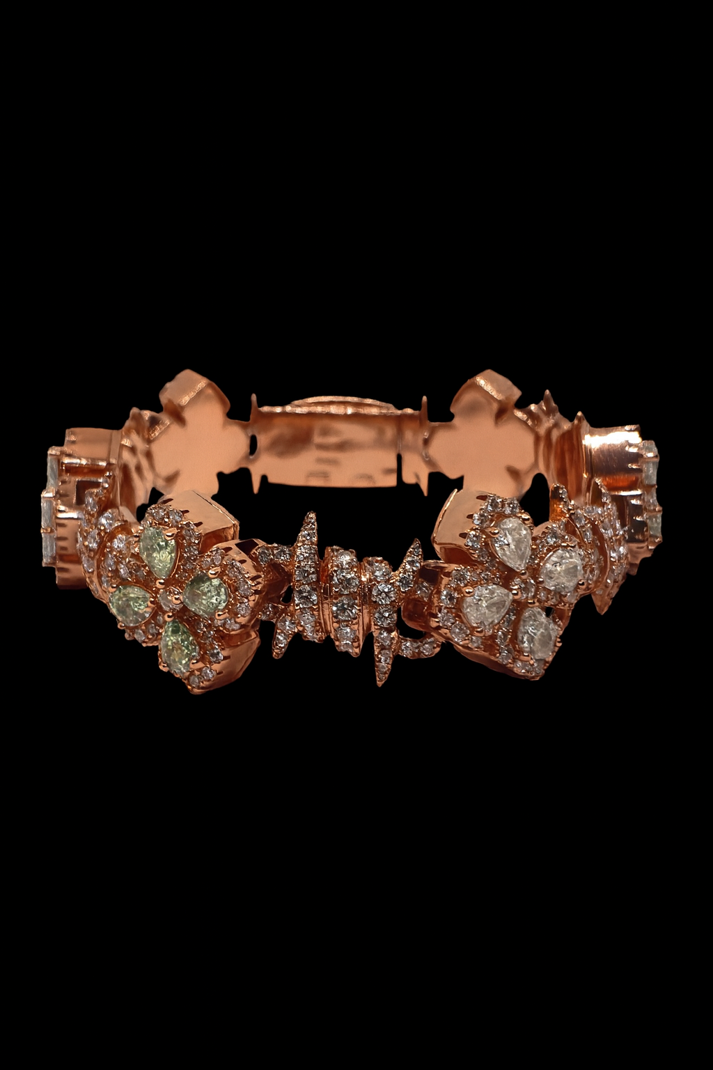 Four Leaf Clover VVS Bracelet