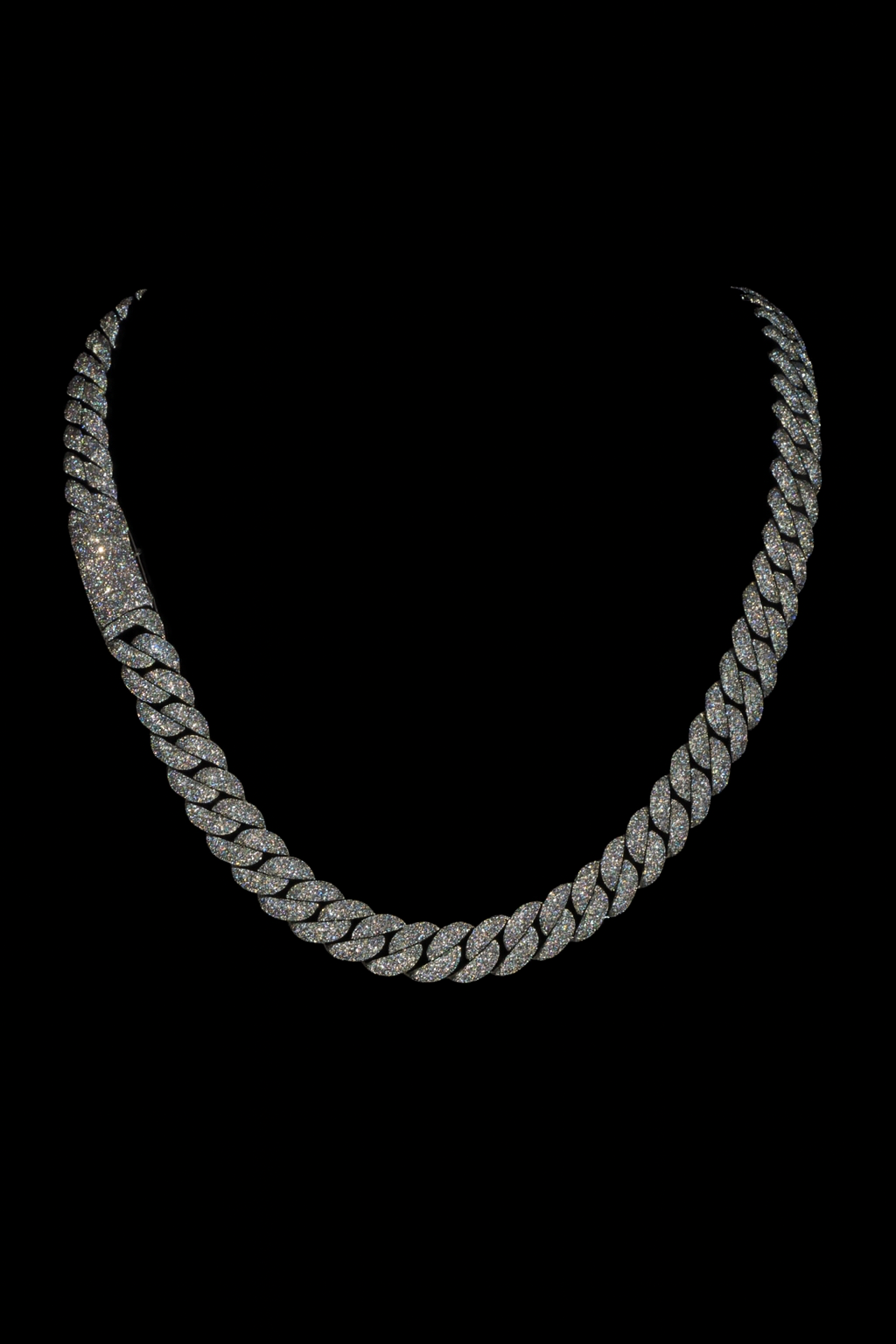 Mosaic Set Cuban Link Chain