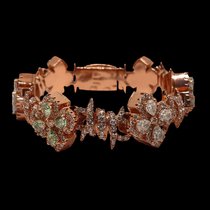 Four Leaf Clover VVS Bracelet