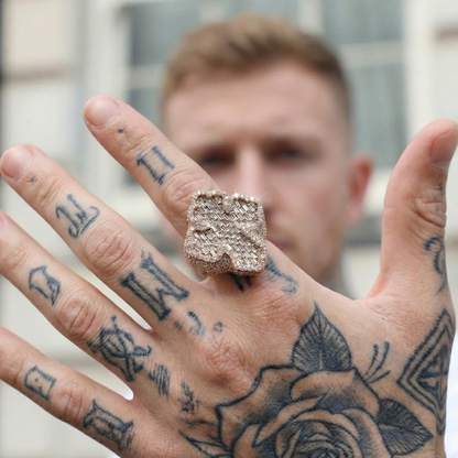 Cross Ring (Chrome Hearts Inspired)
