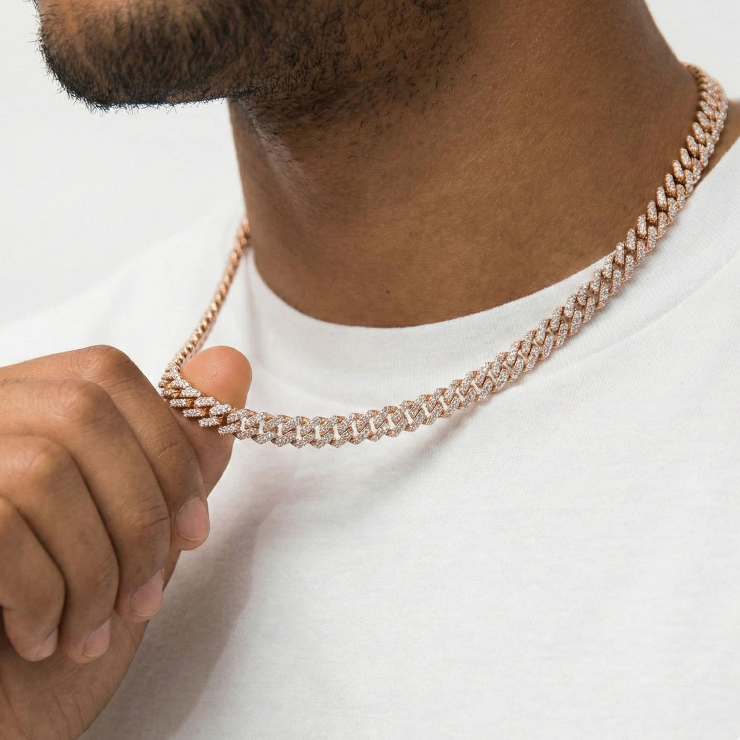 Prong Cuban Link Chain