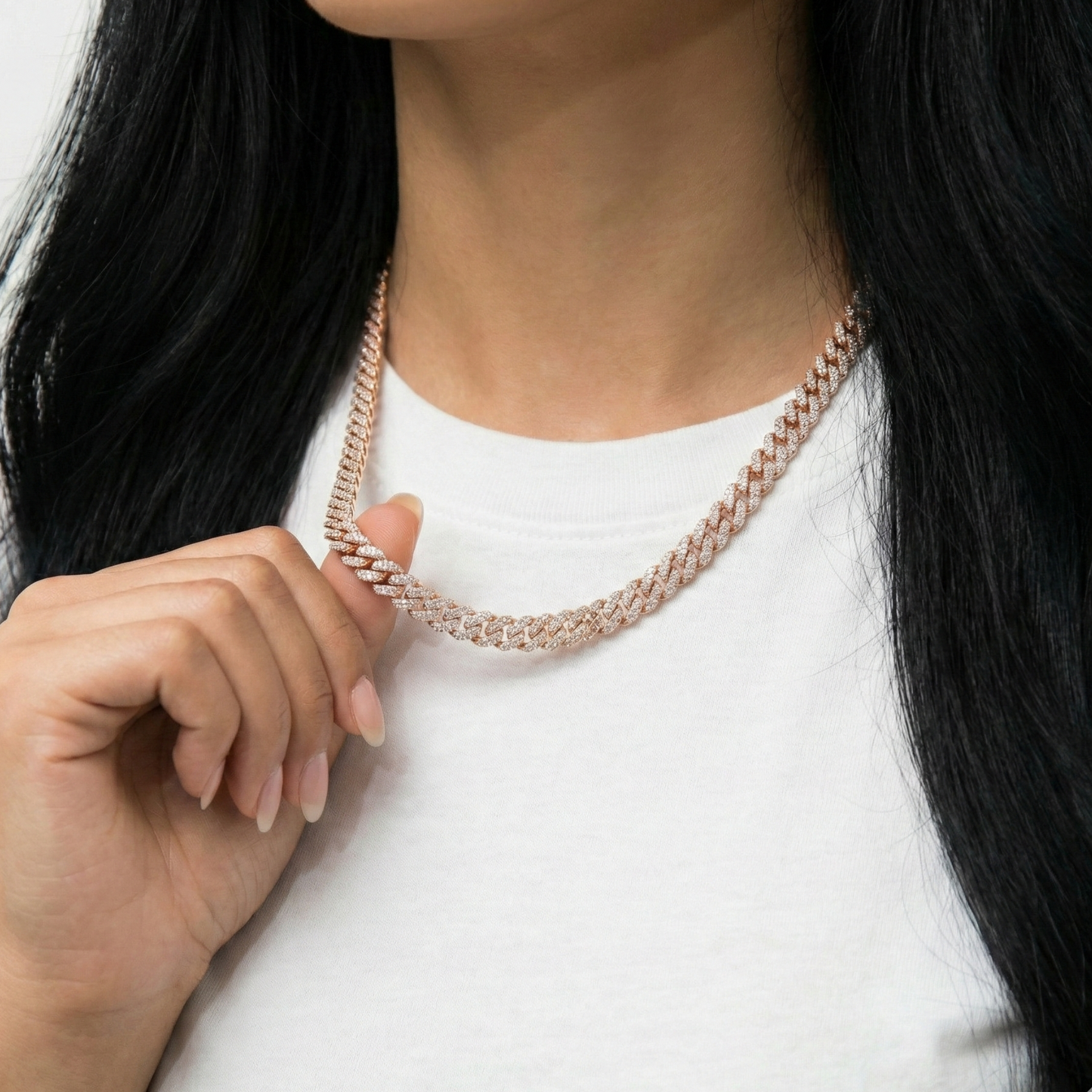 Prong Cuban Link Chain