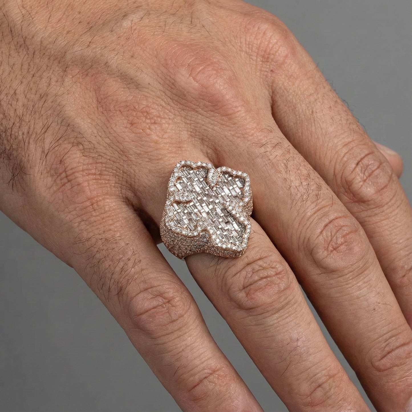 Cross Ring (Chrome Hearts Inspired)