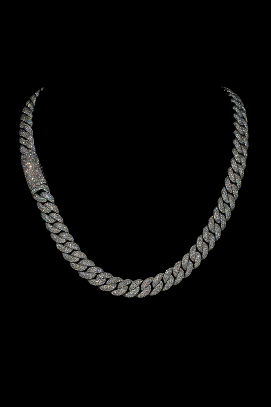 Mosaic Set Cuban Link Chain