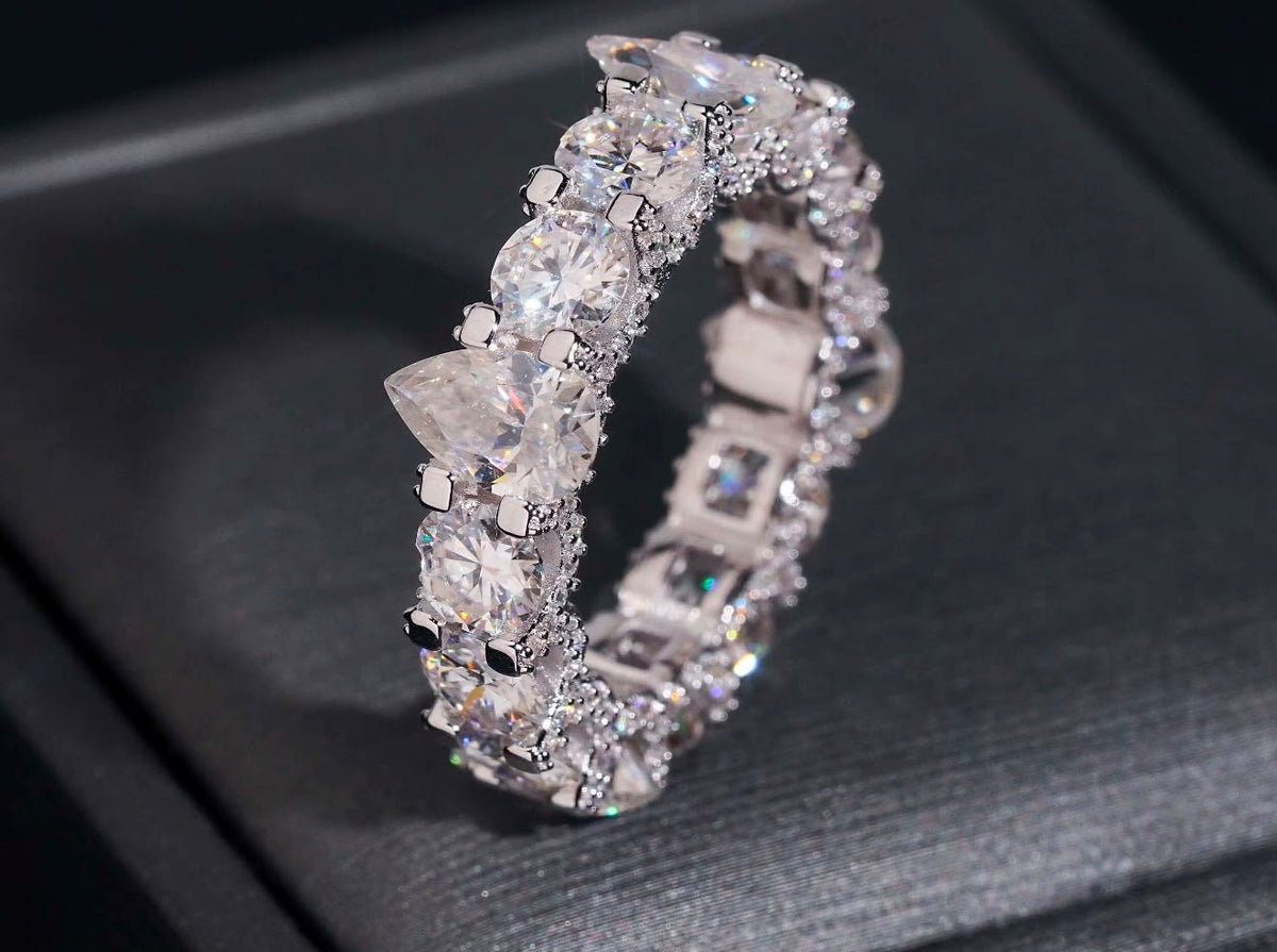 Pear Cut Stone Ring