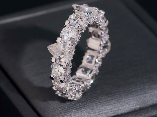 Pear Cut Stone Ring
